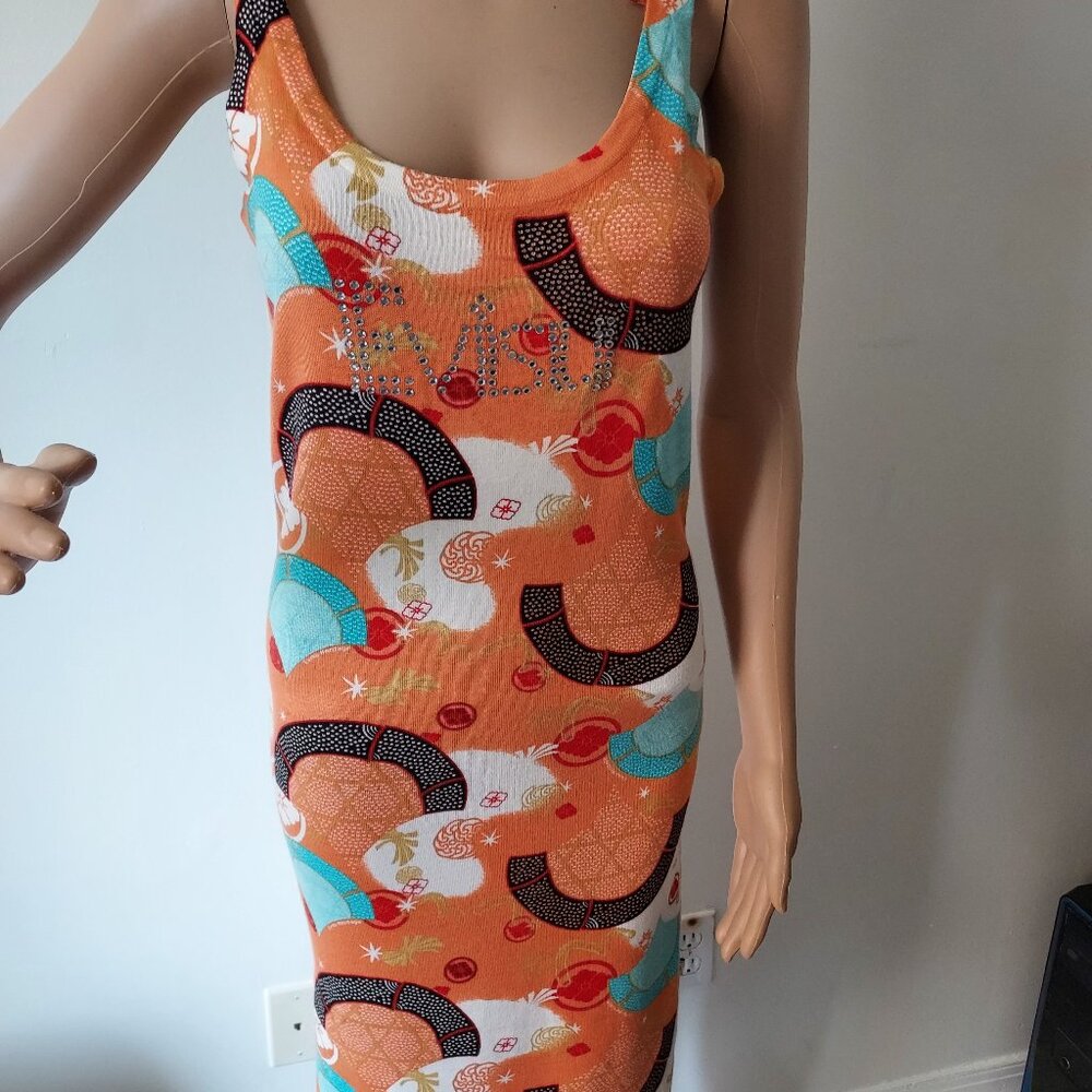 Evisu Heritage, Vintage, Women's Knit Dress, New, Wool Mix, Size Small